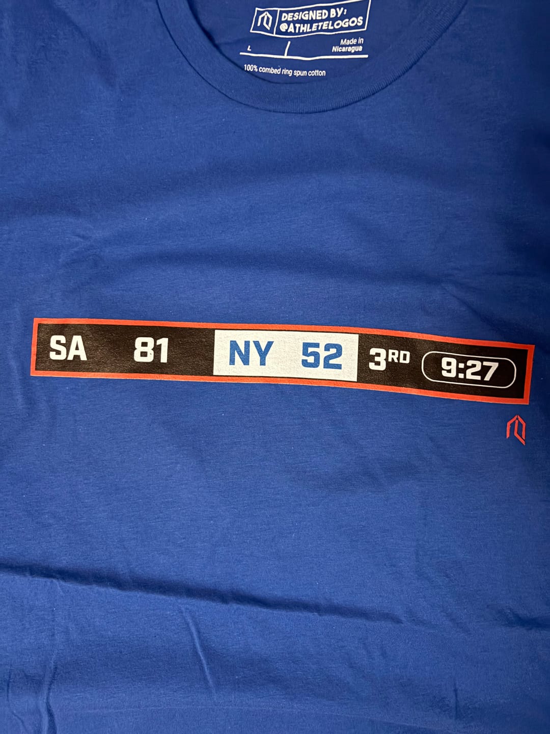 Customer photo review of The Finals Comeback T-Shirt