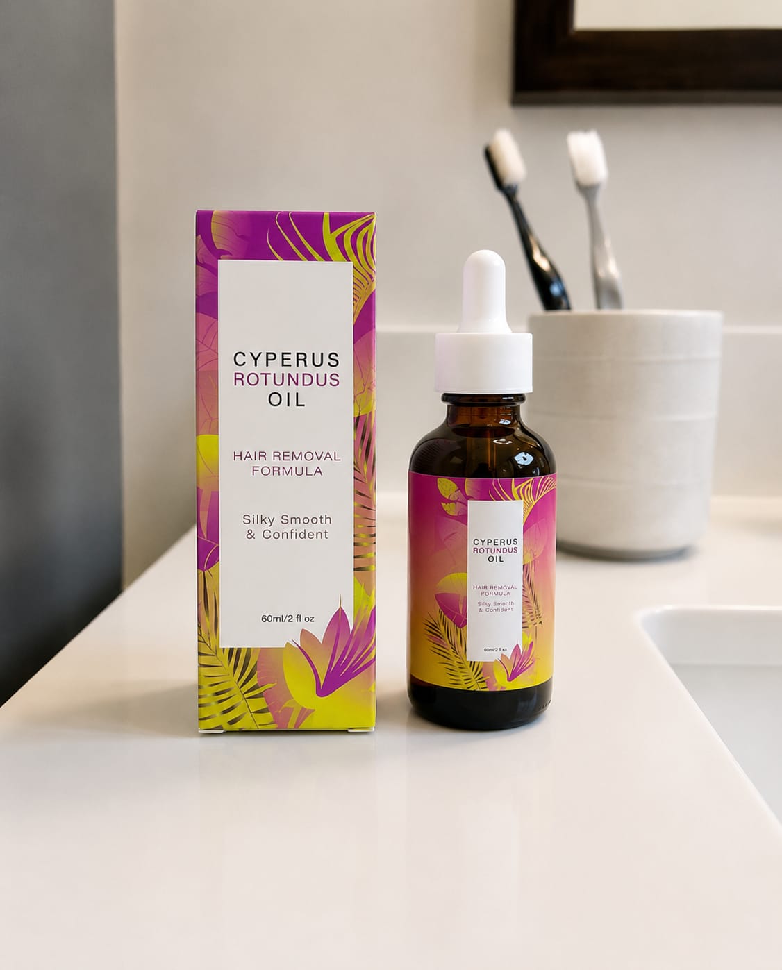 Customer photo review of Aceite botánico anti-crecimiento |     Alternativa natural a los láseres