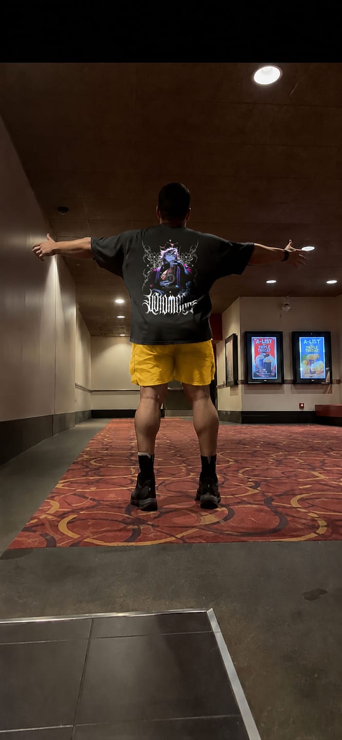 Customer photo review of 'KNY: Douma' Oversized T-shirt