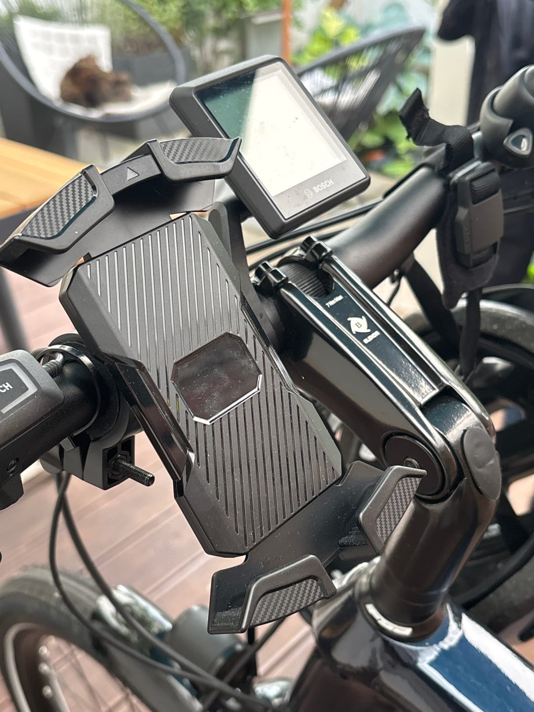 Customer photo review of Velogrip Fahrrad Handyhalterung