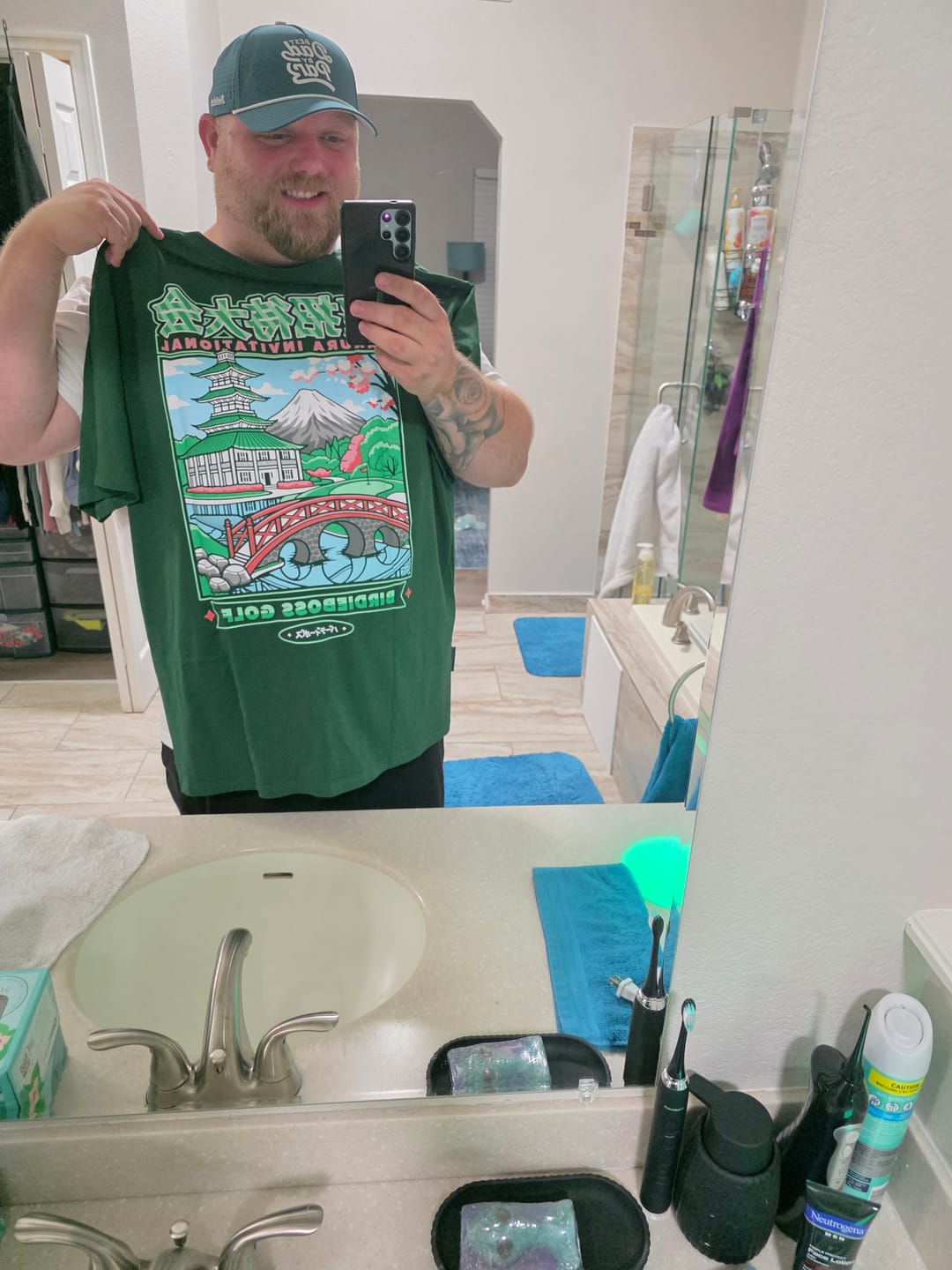 Customer photo review of Blossom Bell T-Shirt