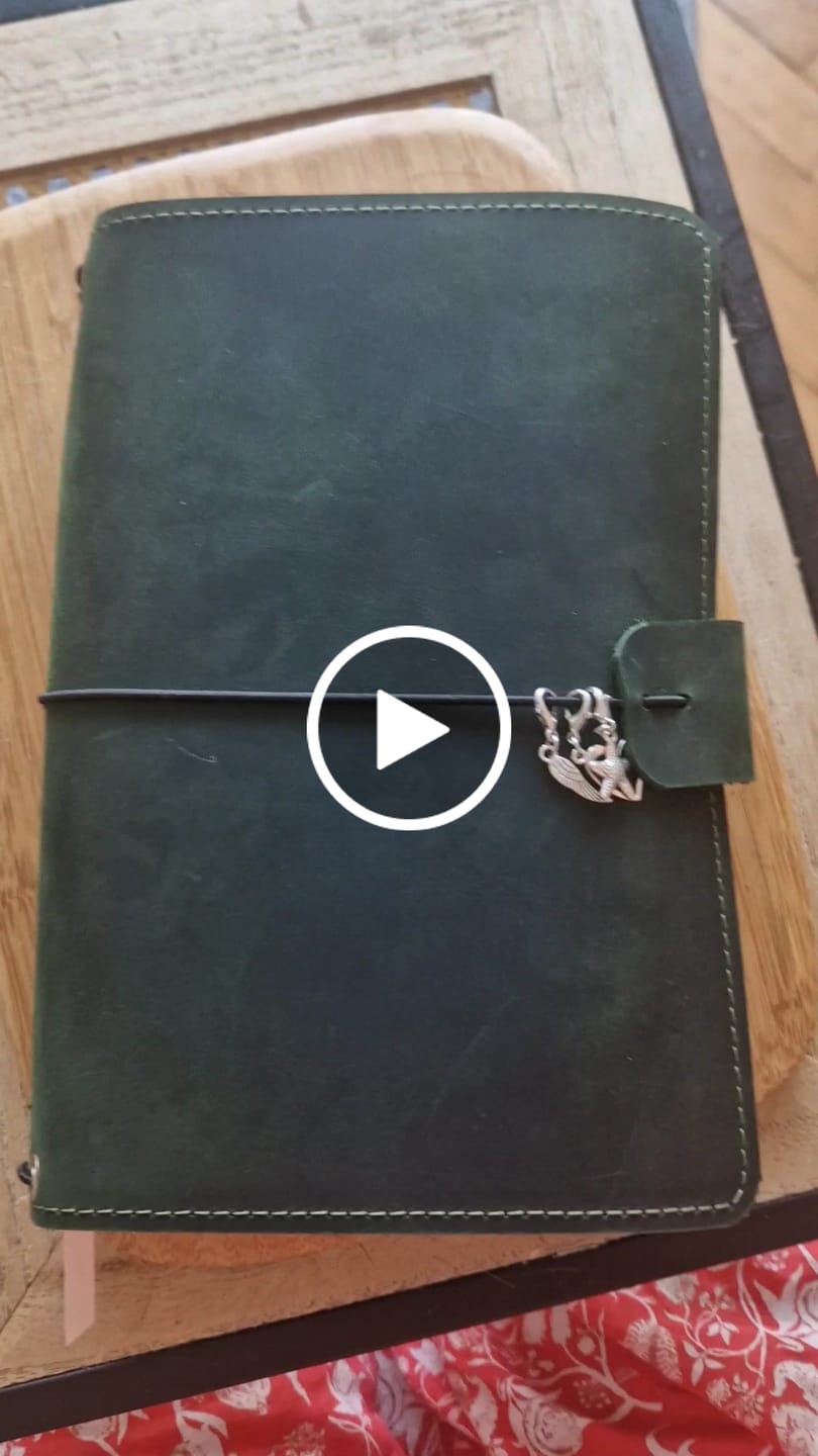 Customer video review of Mystery A5 Journal Cover