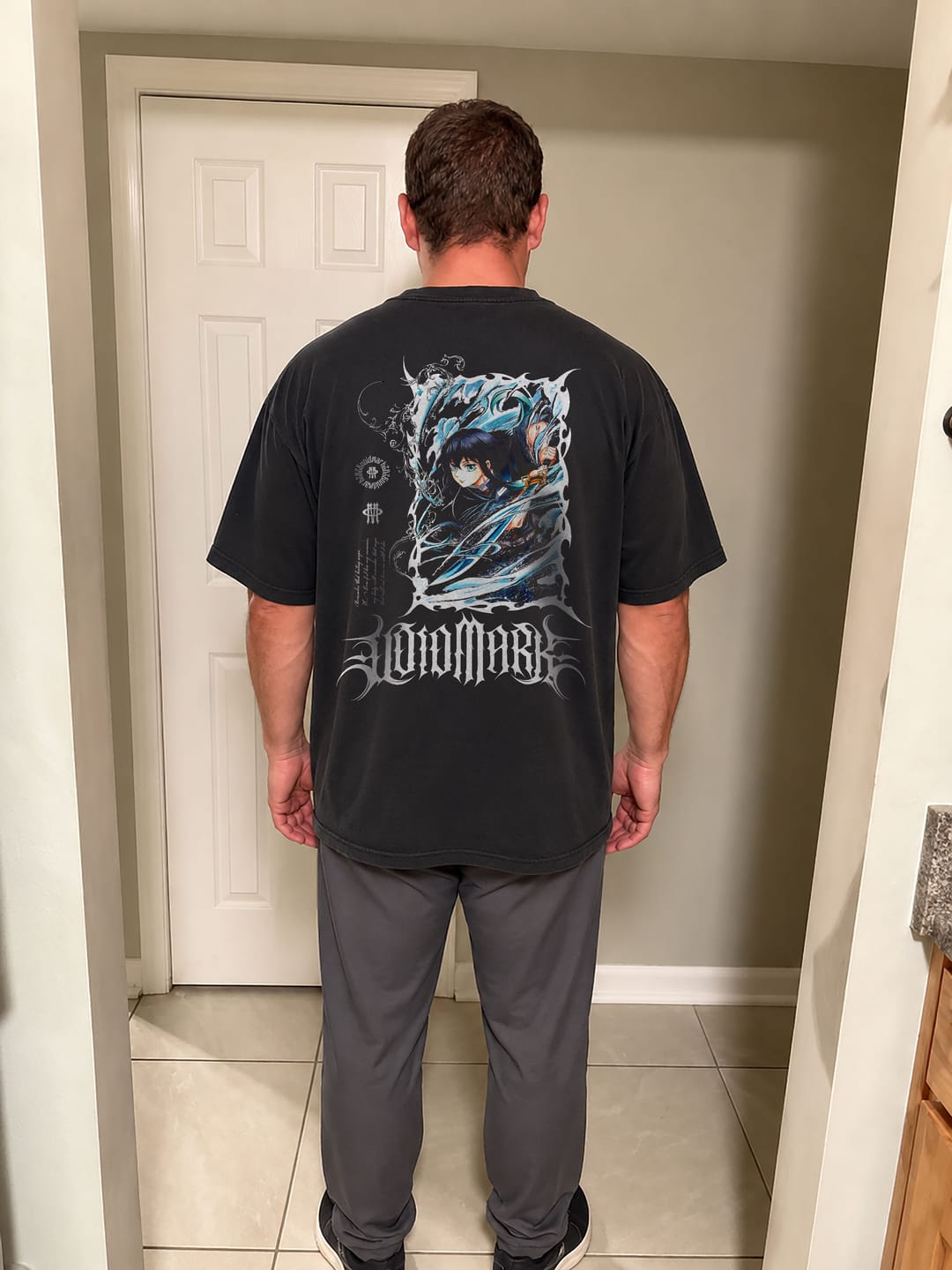 Customer photo review of 'KNY: Muichiro Oversized T-shirt