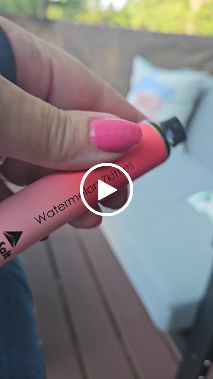 Customer video review of D-SALT DISPOSABLE - Watermelon Zkittles 1500 PUFFS - HYBRID