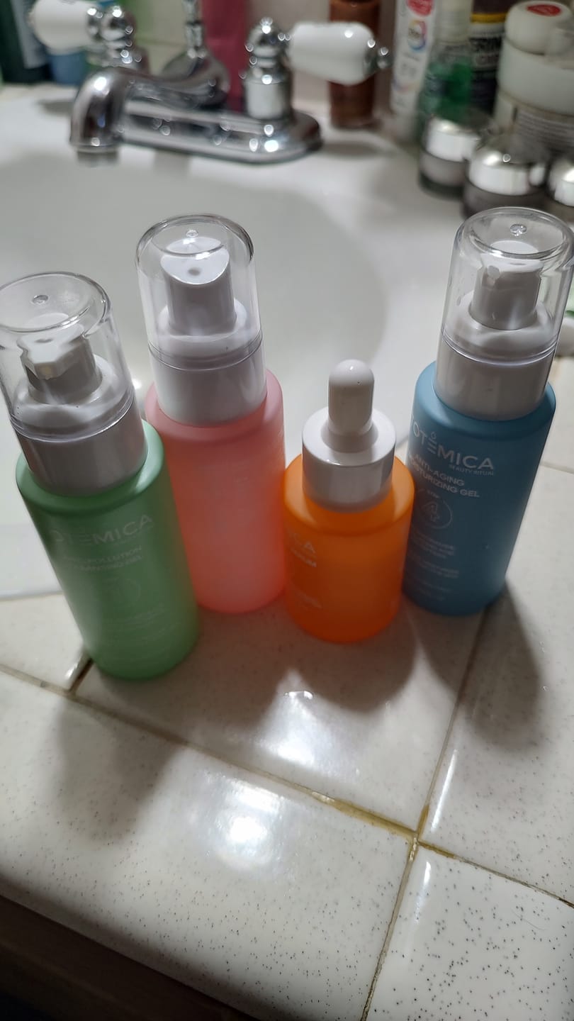 Customer photo review of PR BOX Skin Care