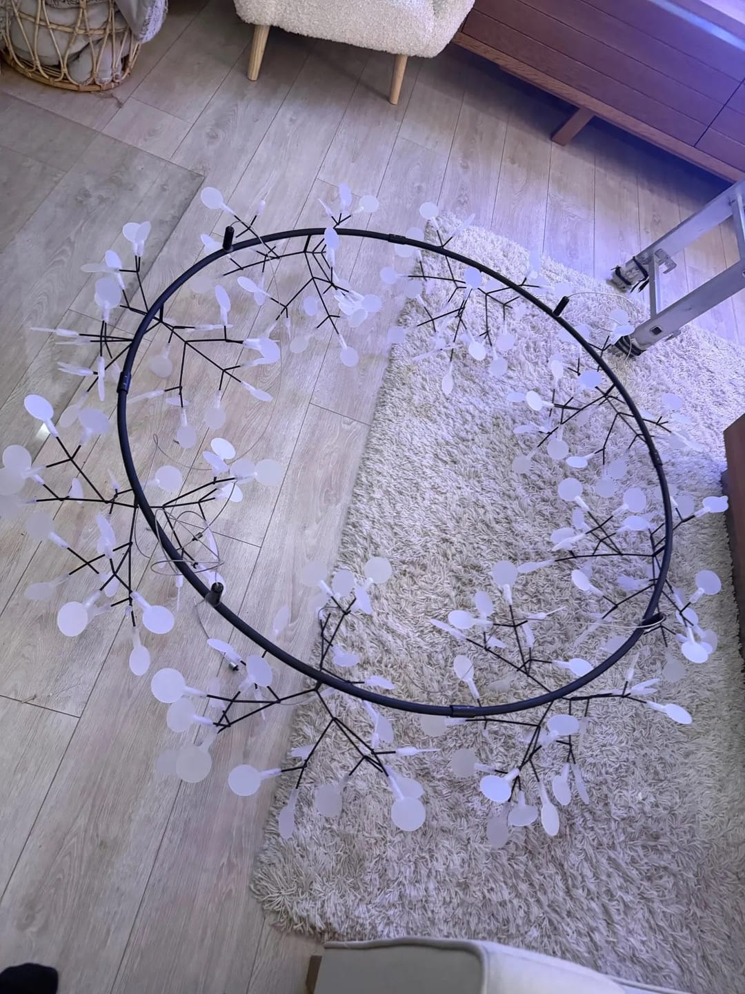 Customer photo review of Żyrandol Nordic firefly – nowoczesna lampa wisząca do salonu i jadalni | STELLARA