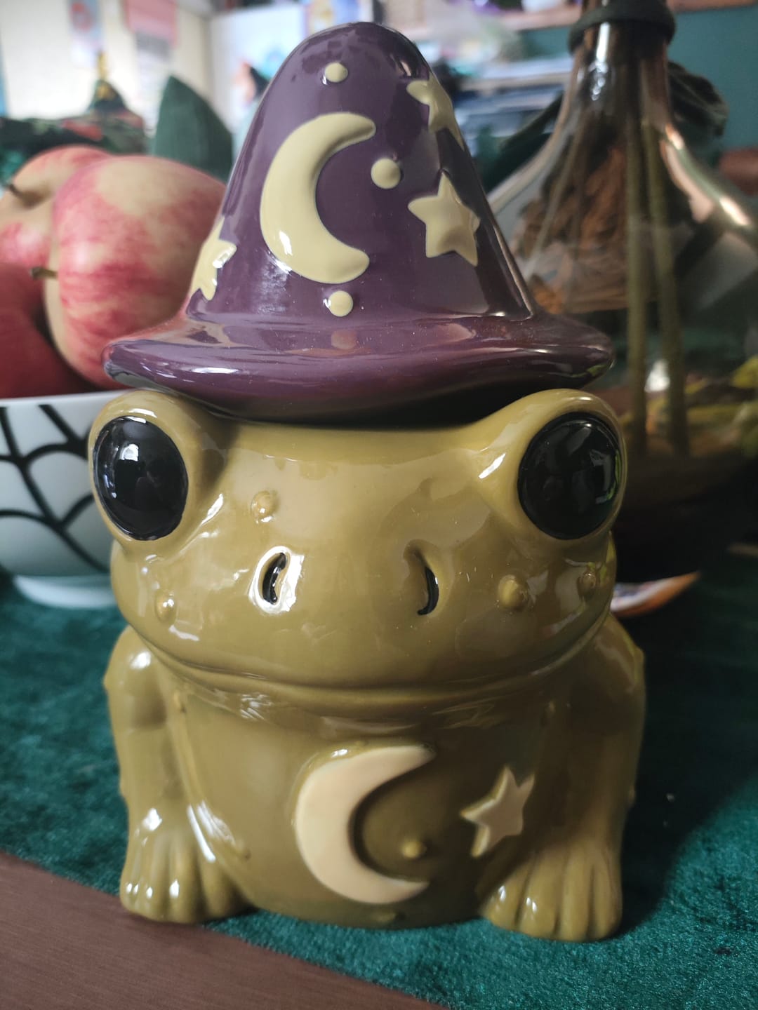 Customer photo review of Duftlampe magische Kröte – Keramik Ölbrenner für Duftöl und Wax Melts