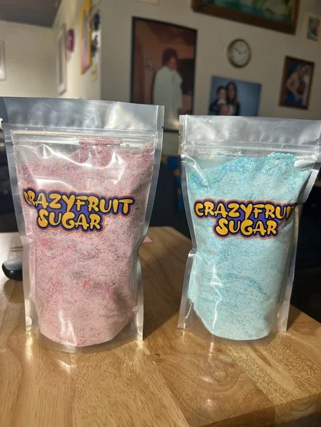 Customer photo review of Crazy Fruit Sugar
