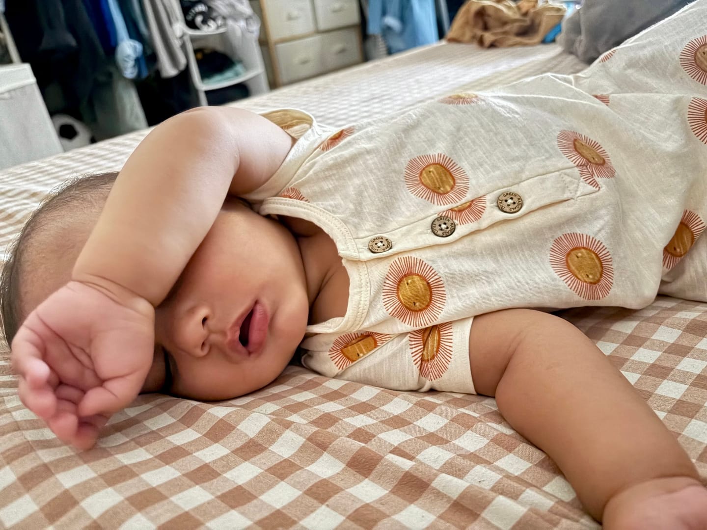 Customer photo review of Summer Sun Organic Summer Romper