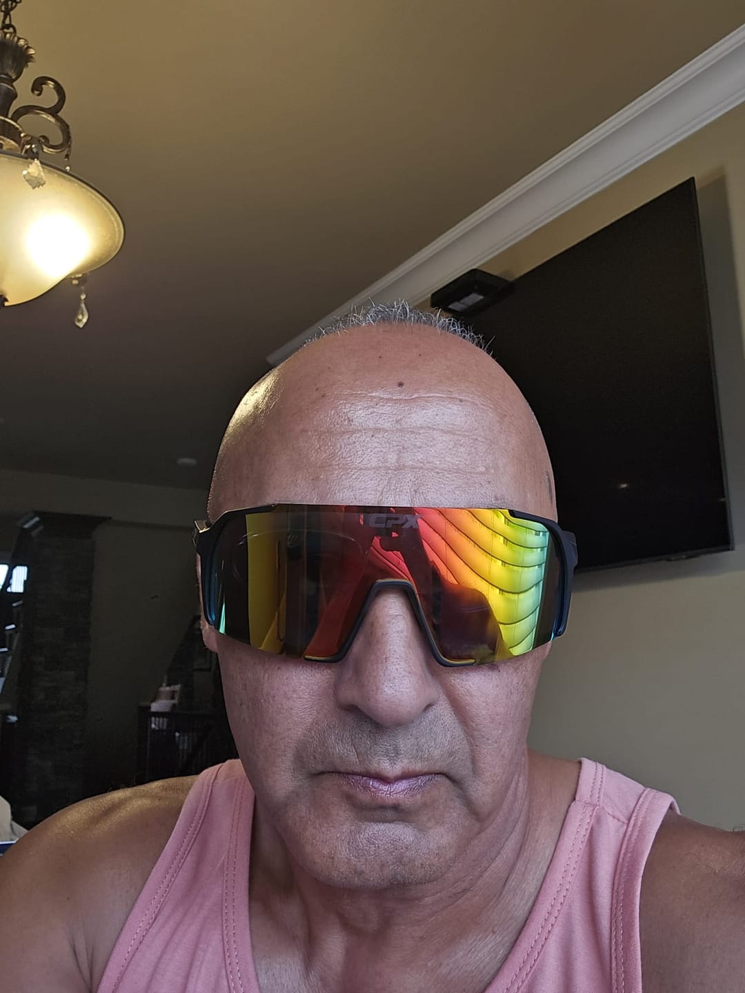 Customer photo review of CPX Reflex Performance Pickleball Glasses