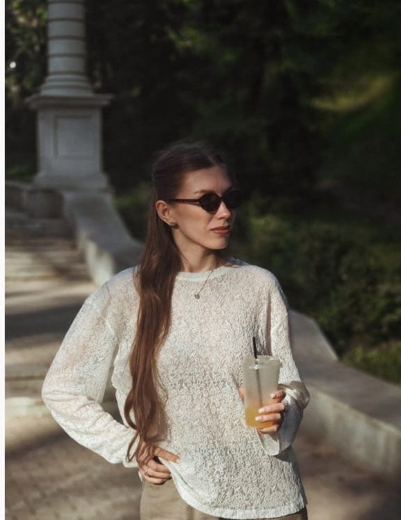 Customer photo review of Lace Longsleeve