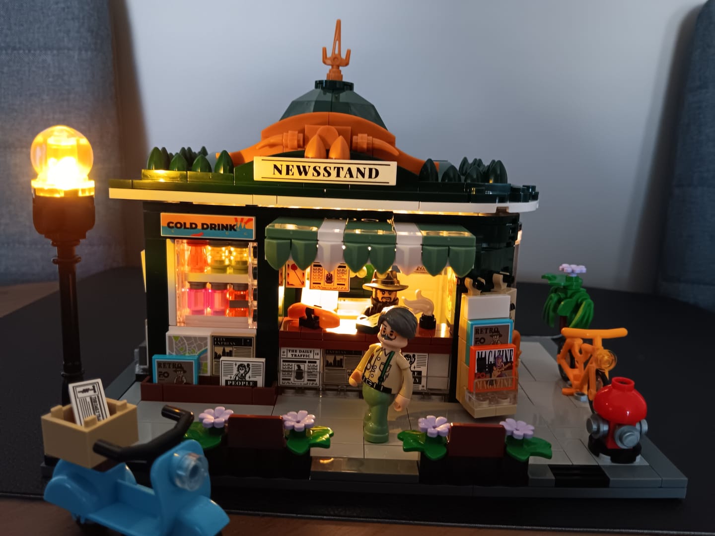 Customer photo review of Newsstand By LumiBricks