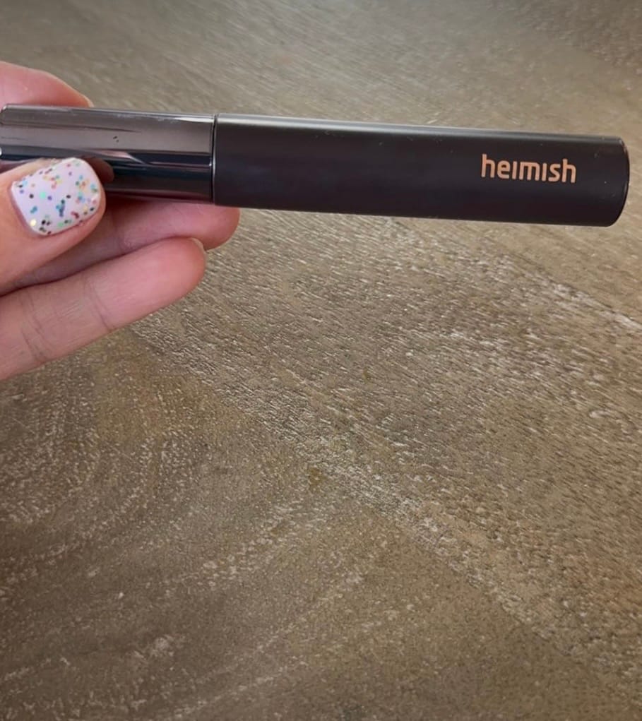 Customer photo review of Pagarinoša skropstu tuša Heimish Dailism Smudge Stop Mascara