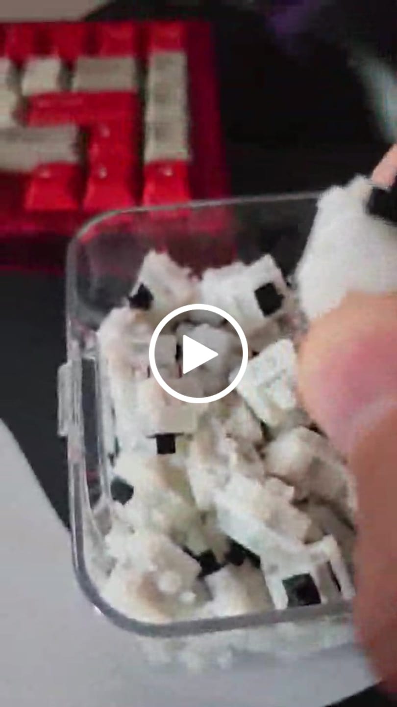 Customer video review of KEYGEEK Y3X LINEAR SWITCH FACTORY LUBED (10PCS)
