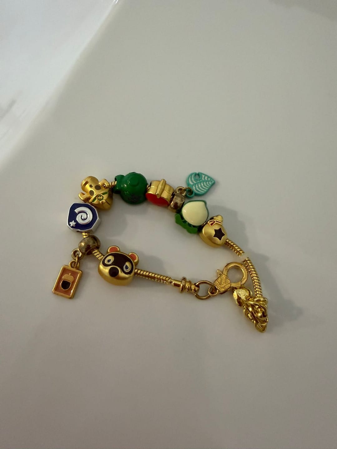 Customer photo review of Little Pieces of Your Island Bracelet