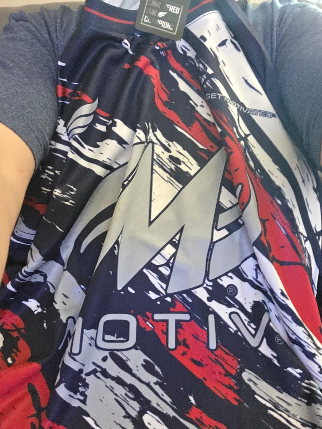 Customer photo review of Vault #20260002 - Patriotic Motiv - Bowling Jersey