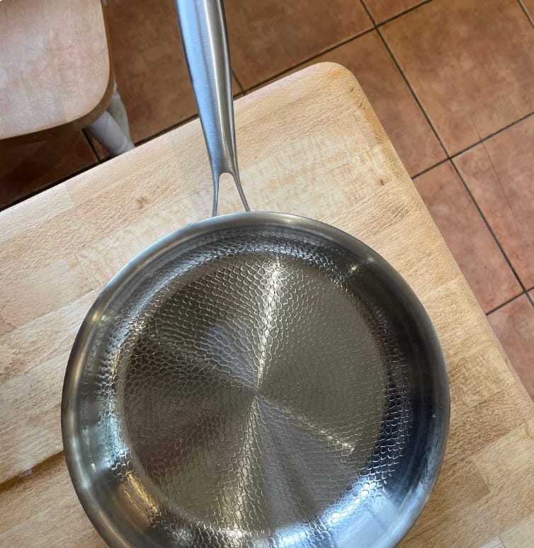 Customer photo review of TitaneX® Titanium Nonstick Frying Pan