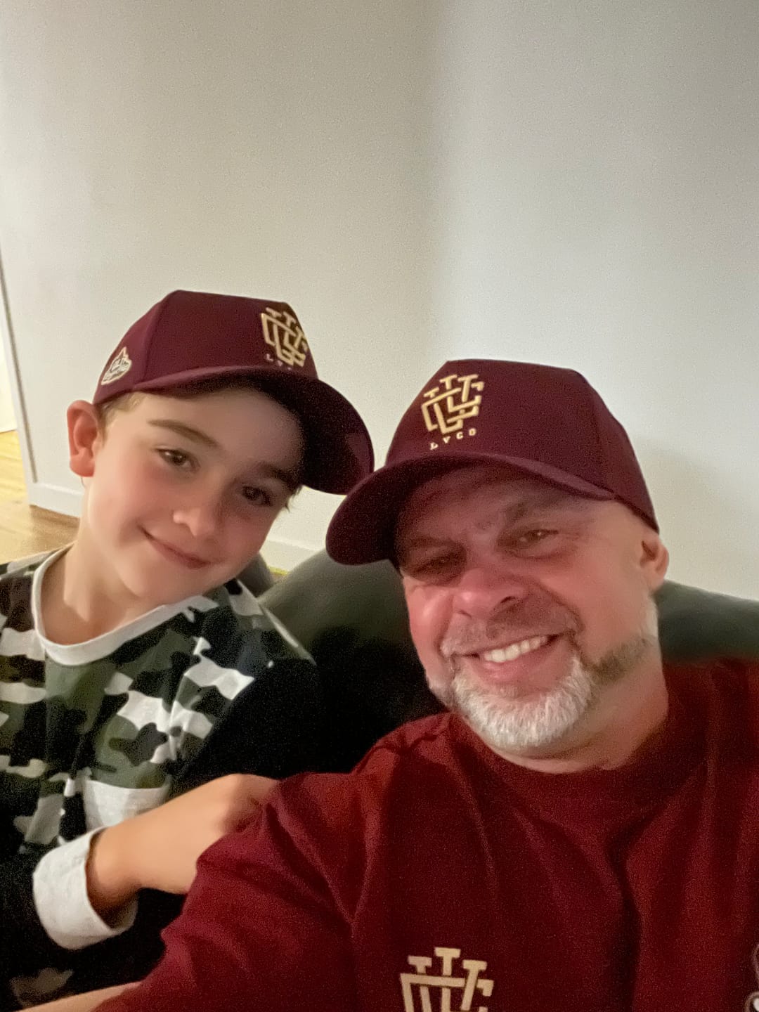 Customer photo review of Maroons Statement Tee