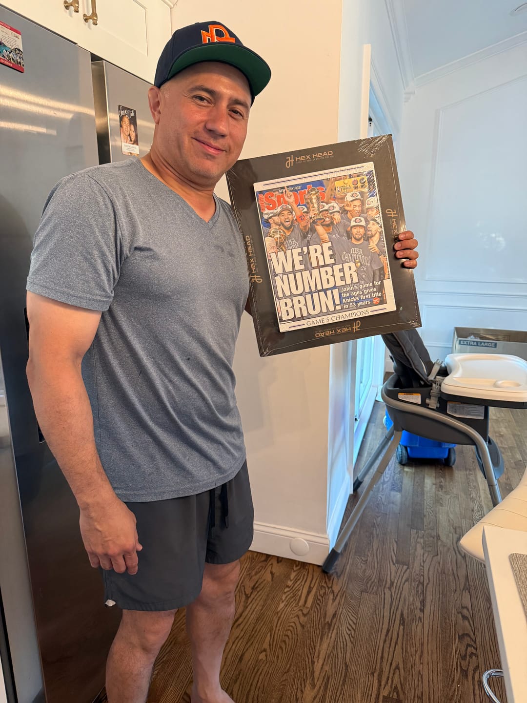 Customer photo review of New York Post Knicks 2026 NBA Finals GAME 5 Front Page - JUNE 14, 2026