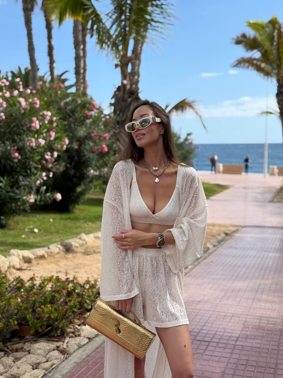 Customer photo review of Lace Shorts