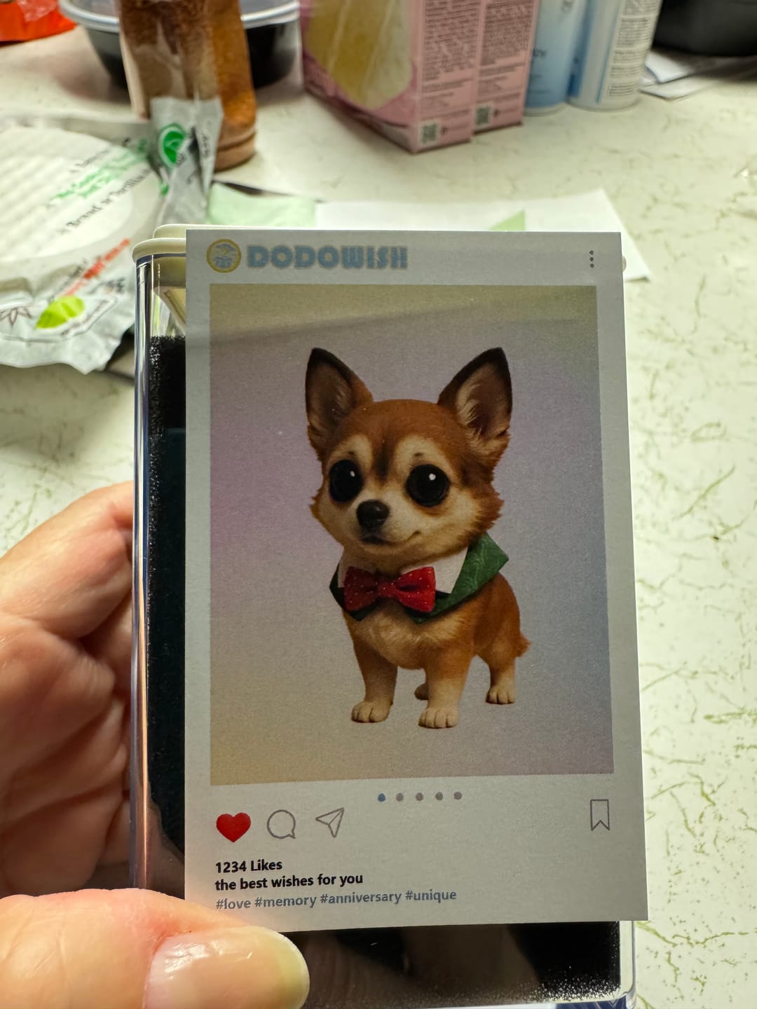 Customer photo review of DoDoWish Gift Box (Free Gift)