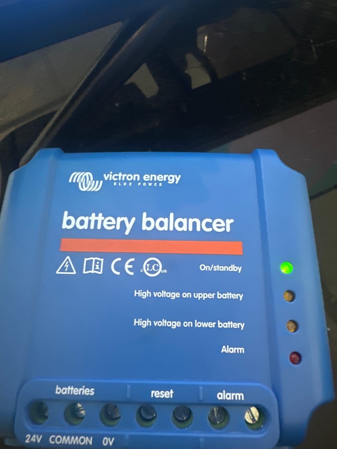 Customer photo review of Victron | Battery Balancer | (BBA000100100)
