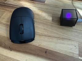 Customer photo review of Horus Lightweight 8k Polling Gaming Mouse
