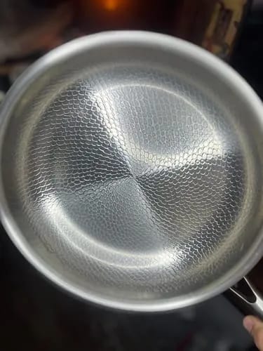 Customer photo review of TitaneX® Titanium Nonstick Frying Pan