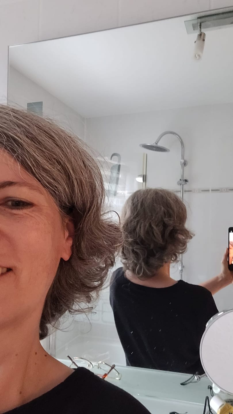 Customer photo review of 15% Coffee-Calma Haarseife (Haarwachstum & Tiefenpflege)