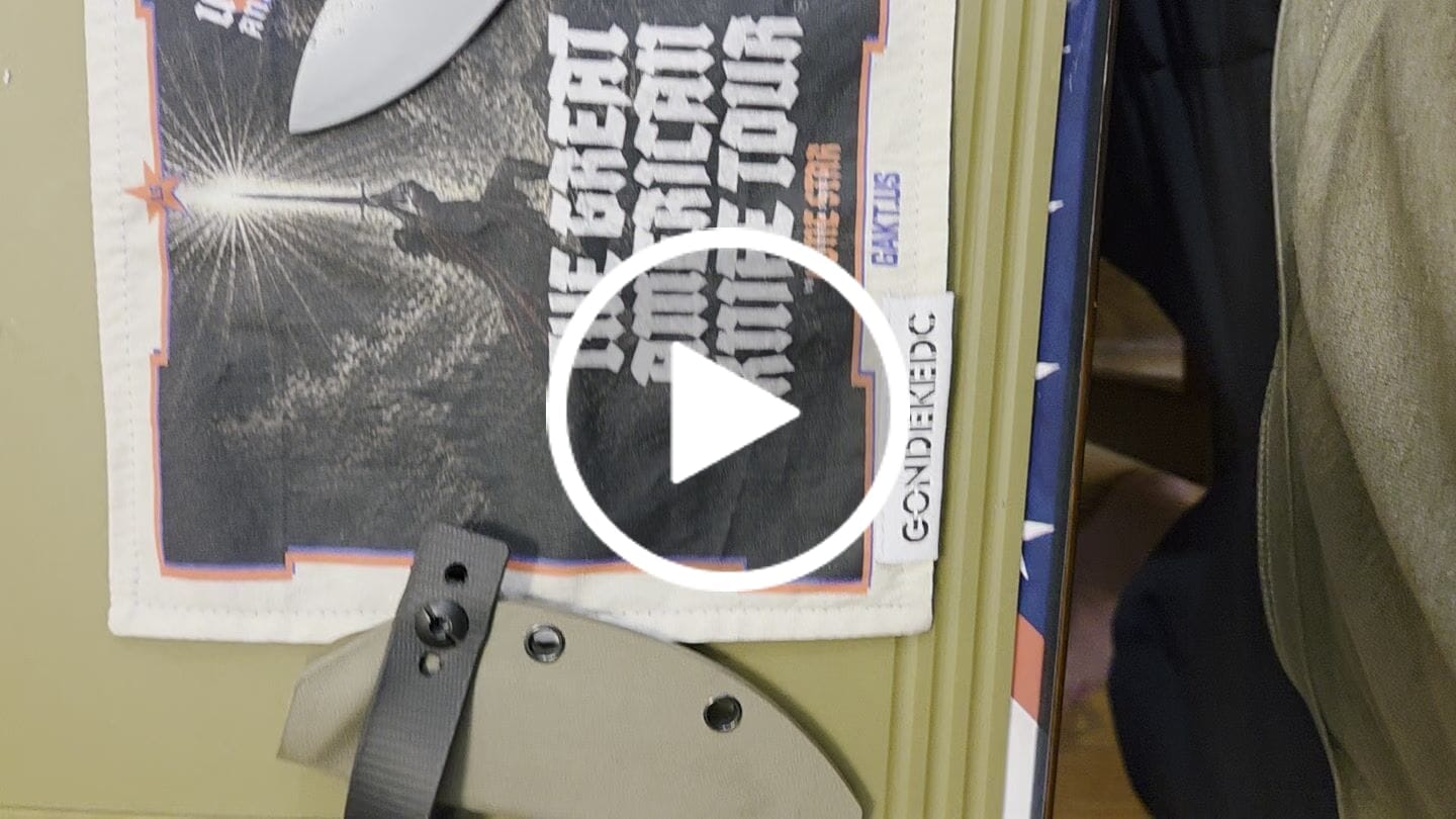 Customer video review of GondekEDC The Great American Knife Tour™ Hamilton Hank - Limited Edition - 7x7 – Cotton & Microfiber Handkerchief – Made in USA (Pre-Order