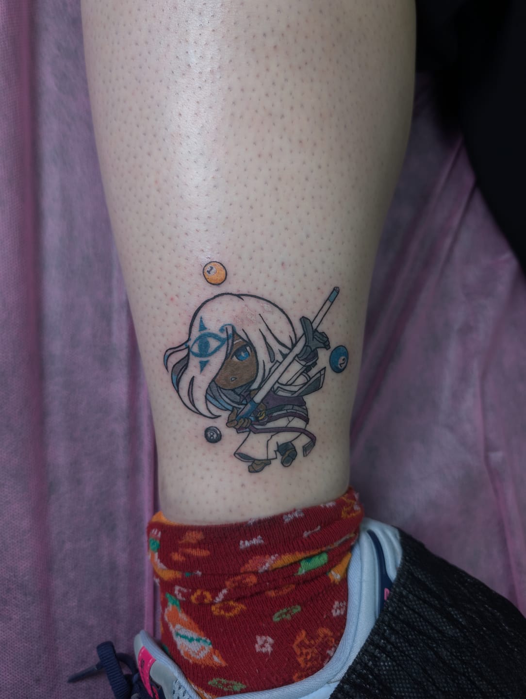 Customer photo review of EMALLA Tattoo Dip Foam Cups (20pcs)
