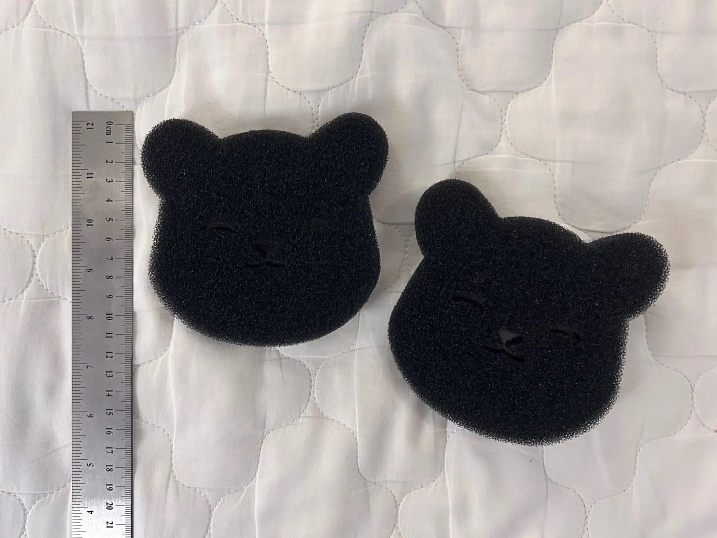 Customer photo review of FluffCatcher™ — Reusable Pet Hair Remover for Laundry (Cat-Shaped)