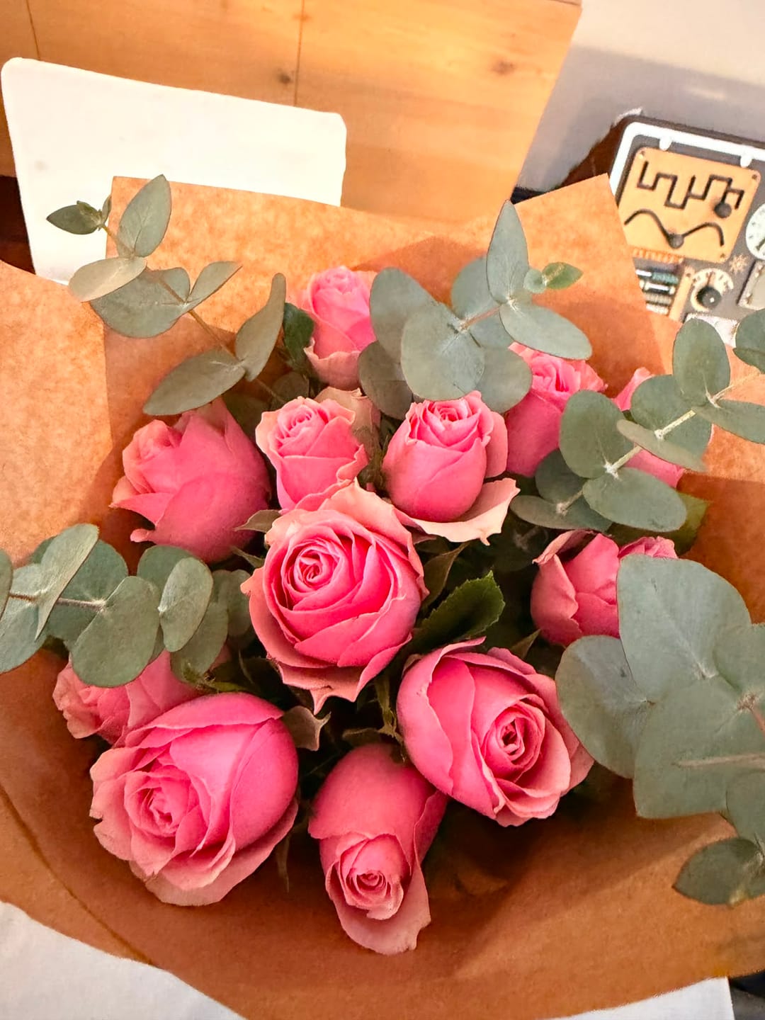 Customer photo review of Blush Harmony Rose Flower Bouquet