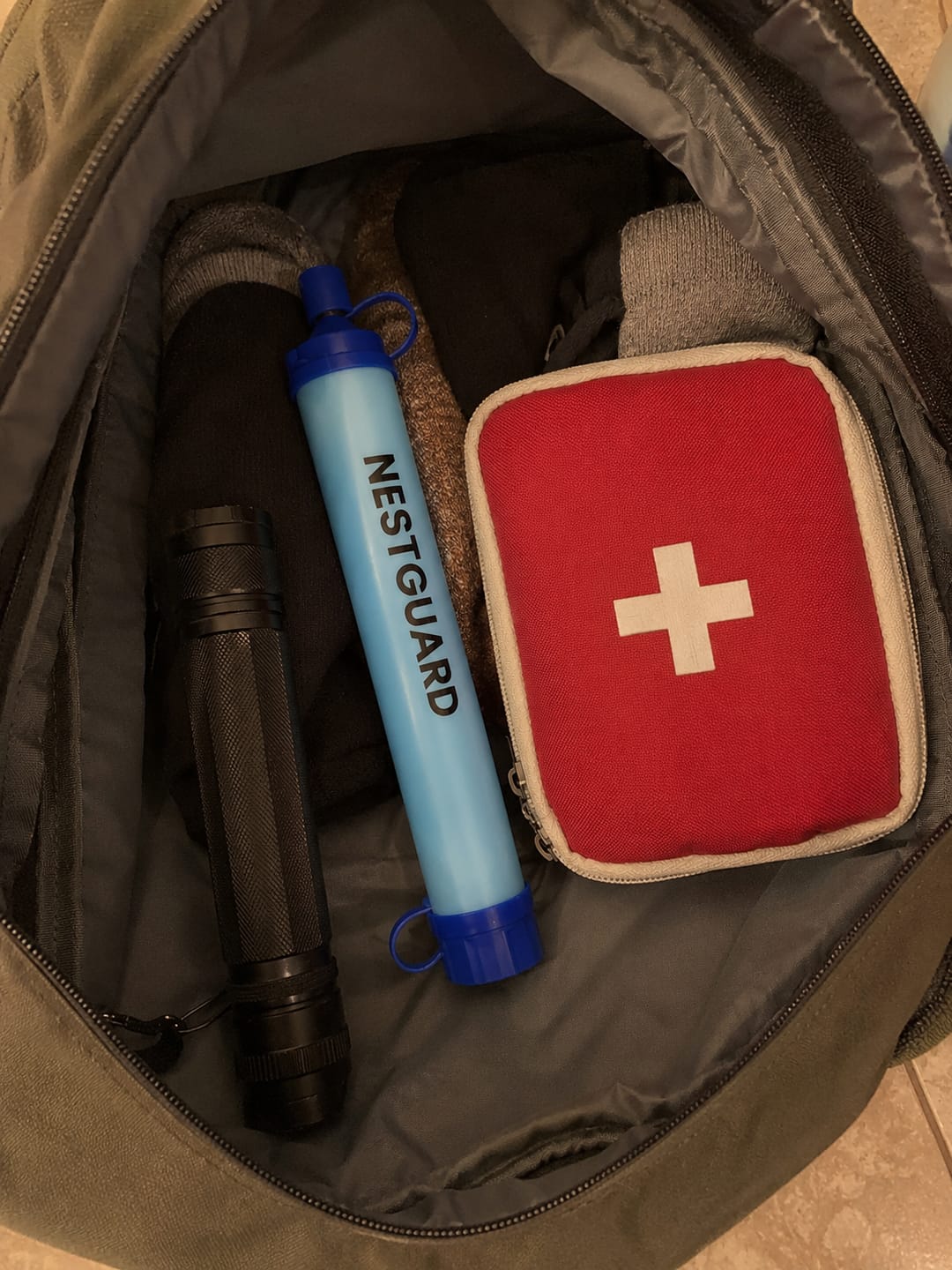 Customer photo review of NestGuard™ Filtro de Agua de Emergencia