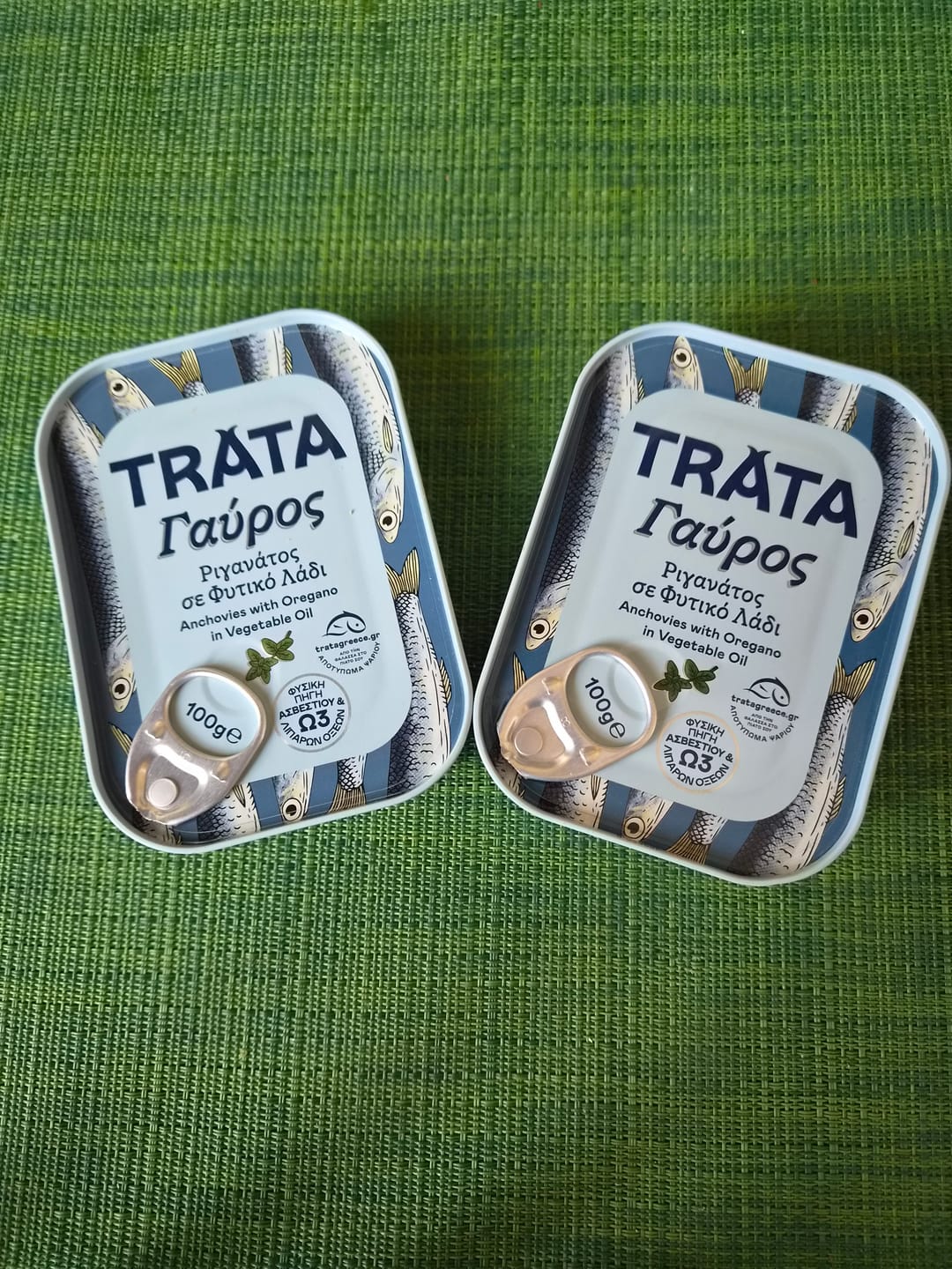 Customer photo review of Greek Oregano Anchovy Fillets – Traditional Meze Selection (6x100g Multipack)
