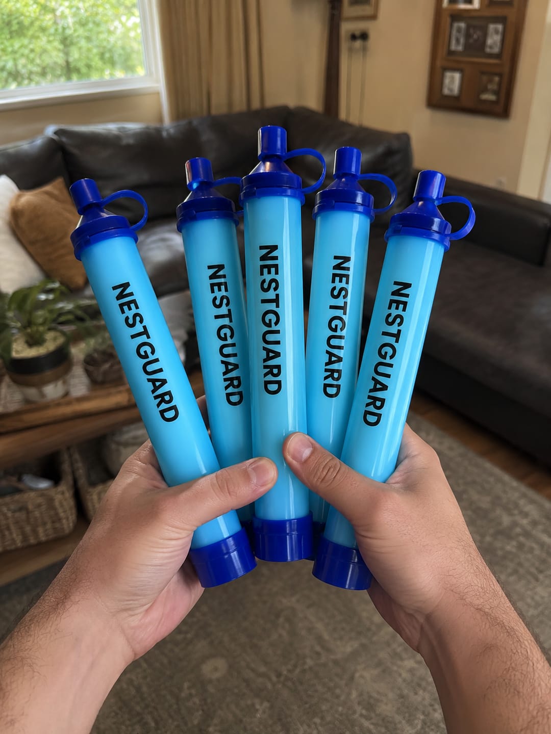 Customer photo review of NestGuard™ Filtro de Agua de Emergencia