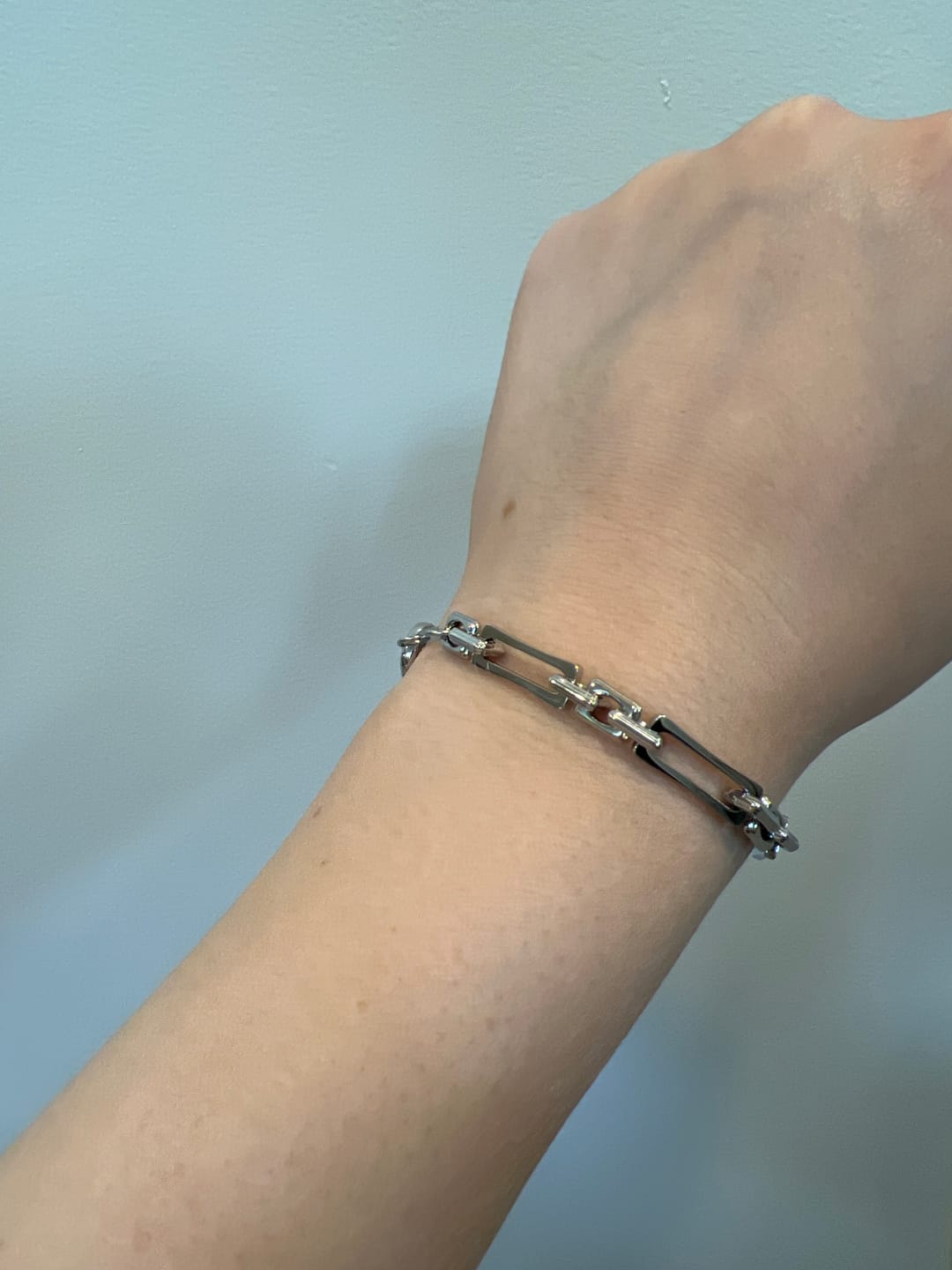 Customer photo review of The Lovers Chain Bracelet