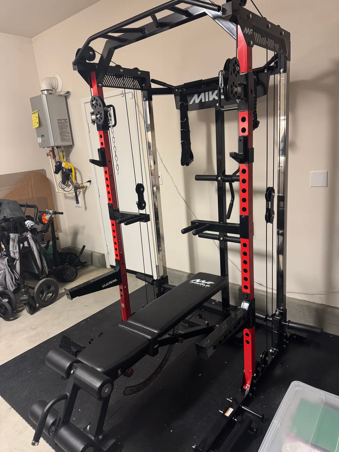 Customer photo review of HR05 Half Rack Functional Trainer