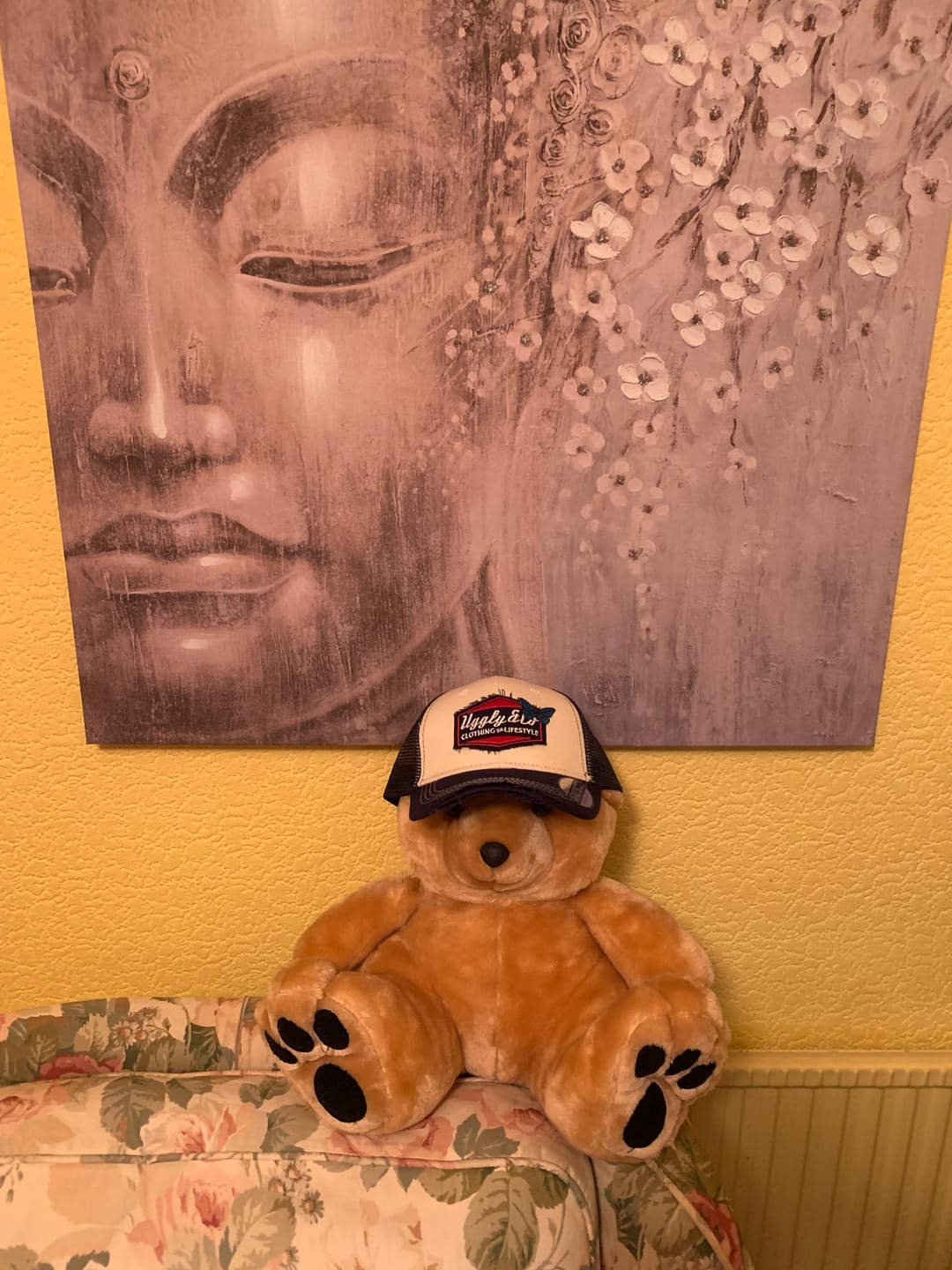 Customer photo review of Sylvain Guintoli x Diamond Charity Cap – 100% Donation