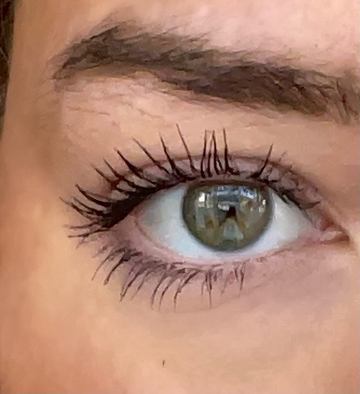 Customer photo review of Tubing Mascara Serum