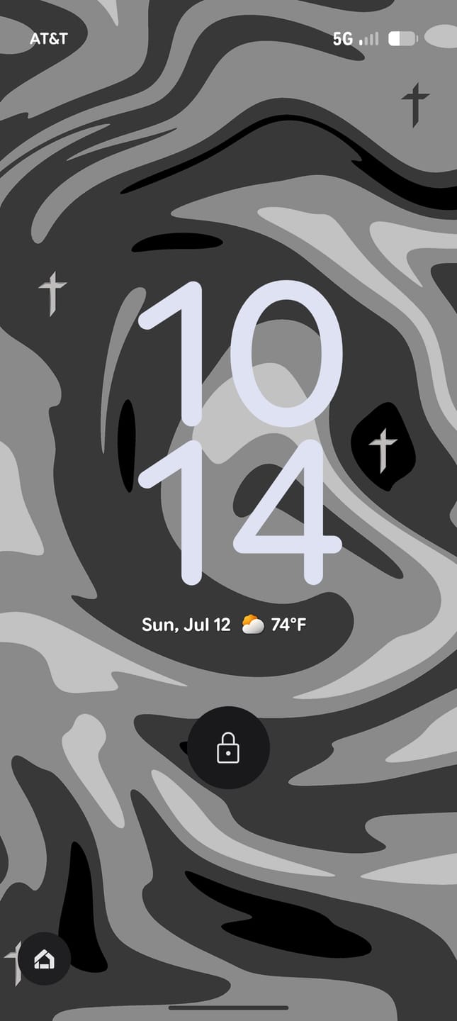 Customer photo review of Liquid Wallpaper Bundle