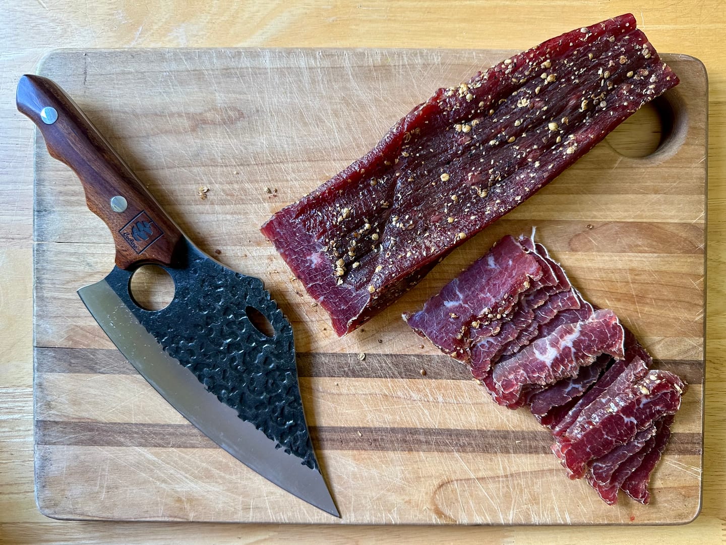 Customer photo review of Gator 7.6" Butcher Knife