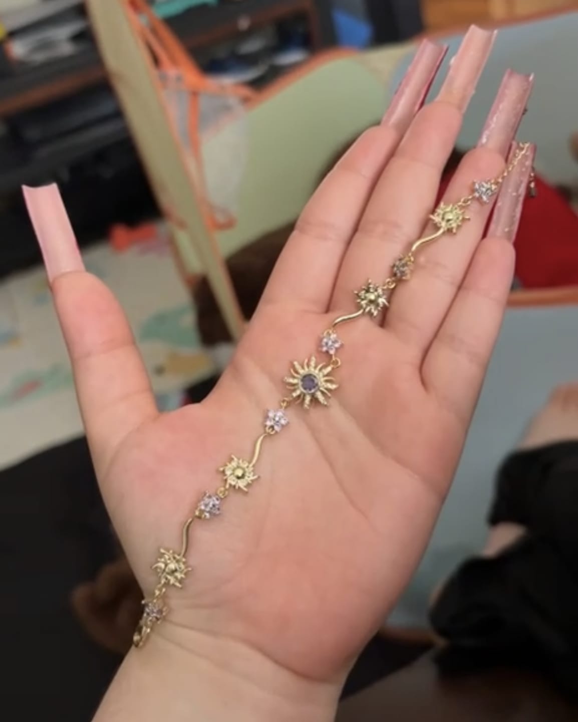 Customer photo review of Princess Cuff Rapunzel