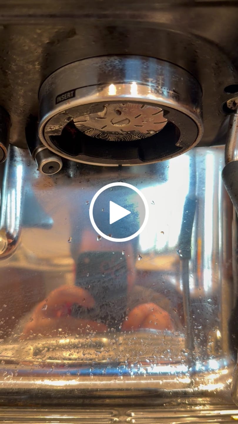 Customer video review of High Diffusion Espresso Shower Screen - Breville
