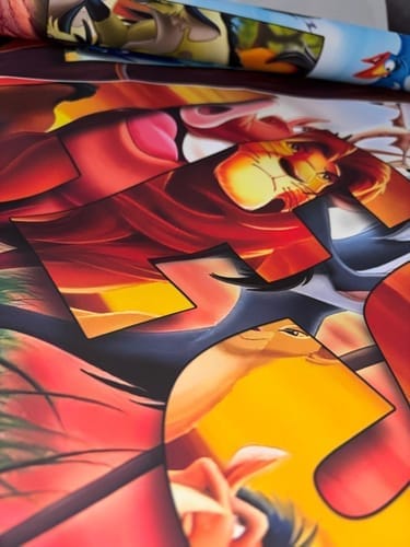 Customer photo review of Dessin Personnalisé Lion