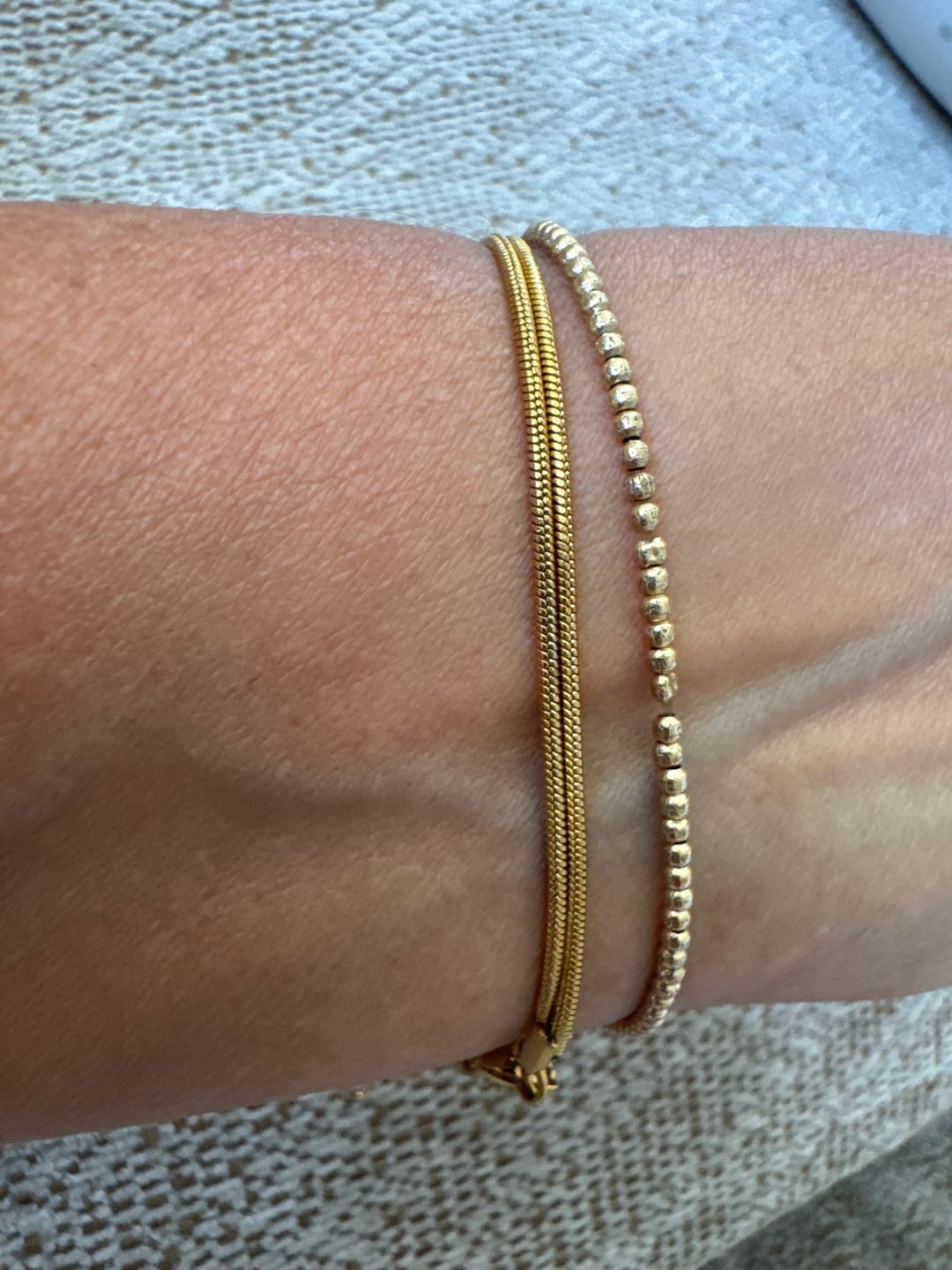 Customer photo review of Forever Knot Bracelet