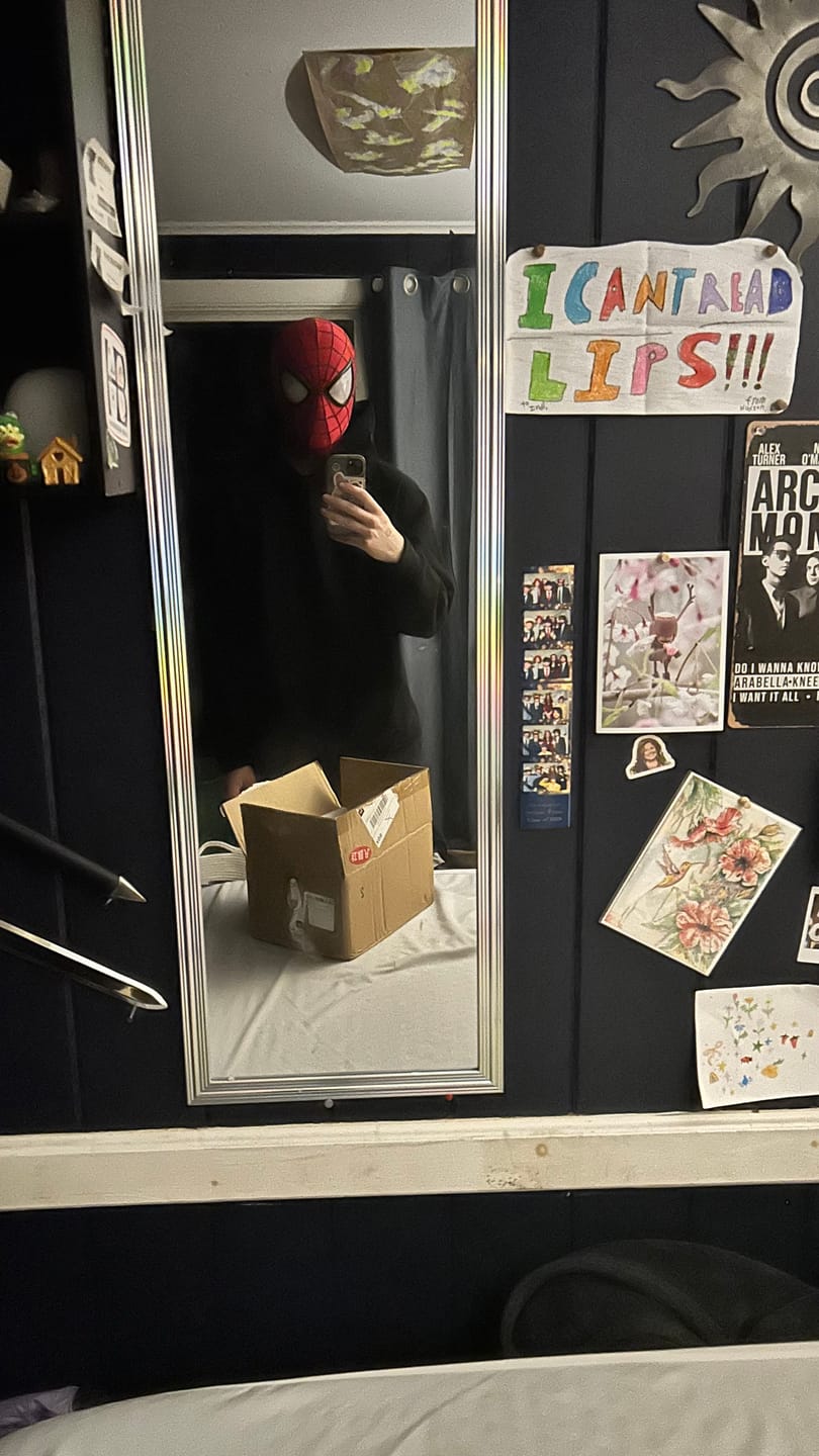Customer photo review of SpideyJunky™ Andrew Garfield TASM Replica Mask
