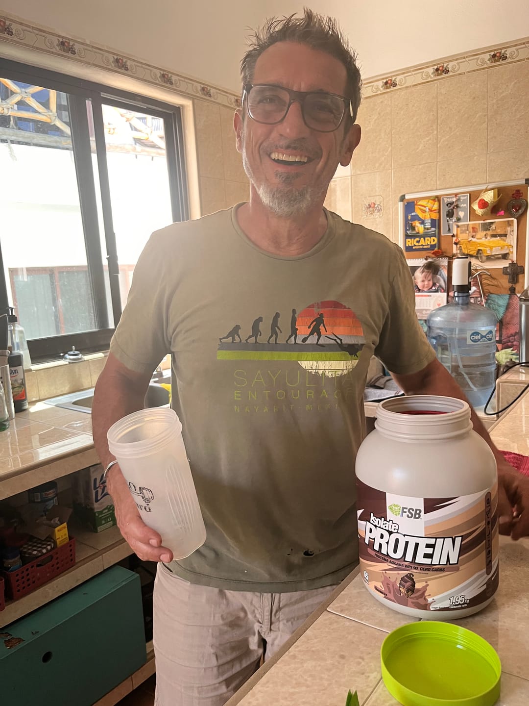 Customer photo review of Proteína Aislada