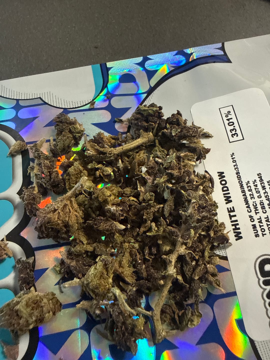 Customer photo review of White Widow - 28 Grams – Hybrid