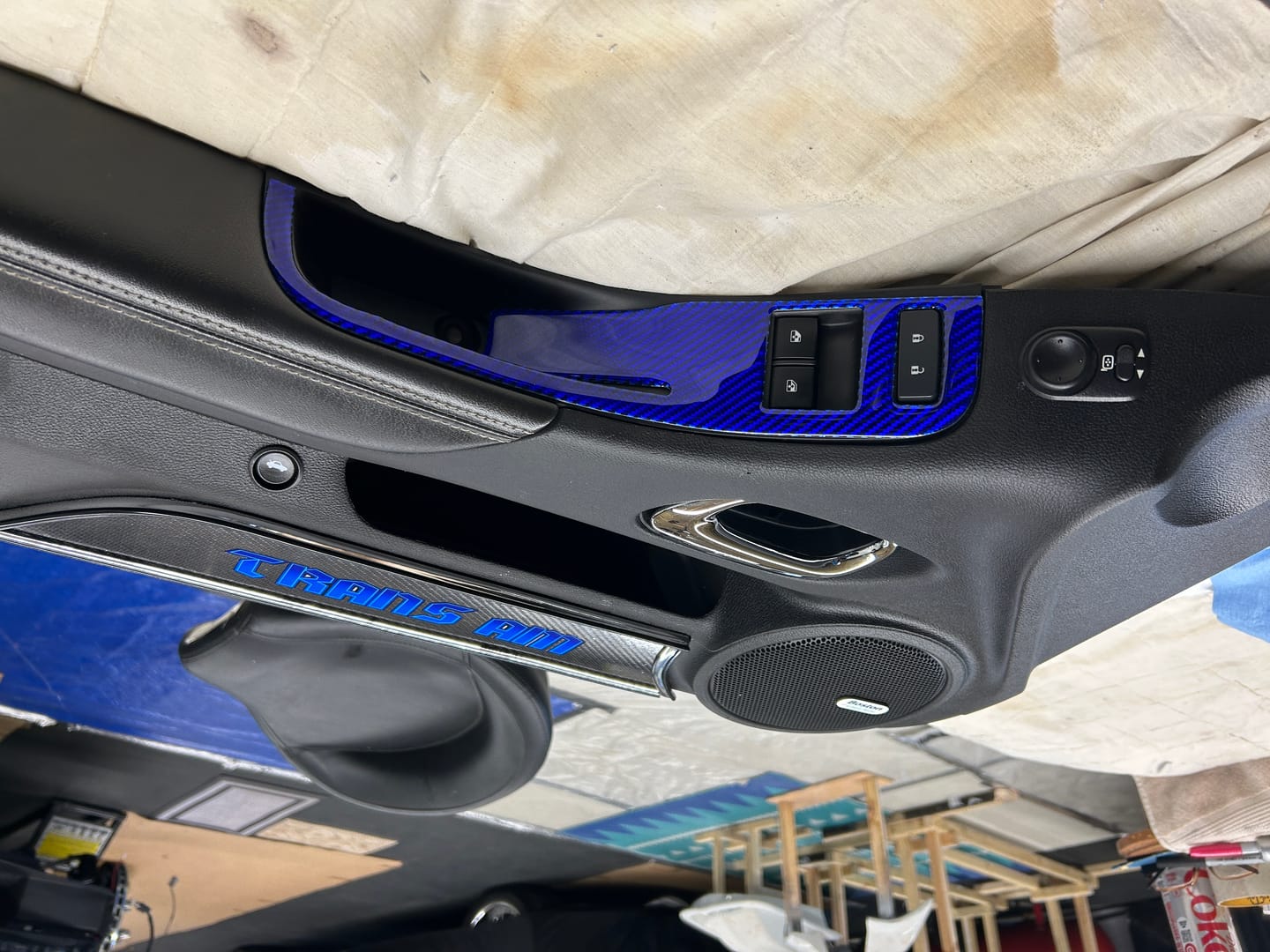 Customer photo review of [Set] Carbon Fiber Door Window Switch Panel Overlay for Chevrolet Camaro 2010-2015